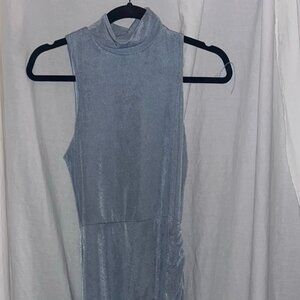 Blue Midi Dress